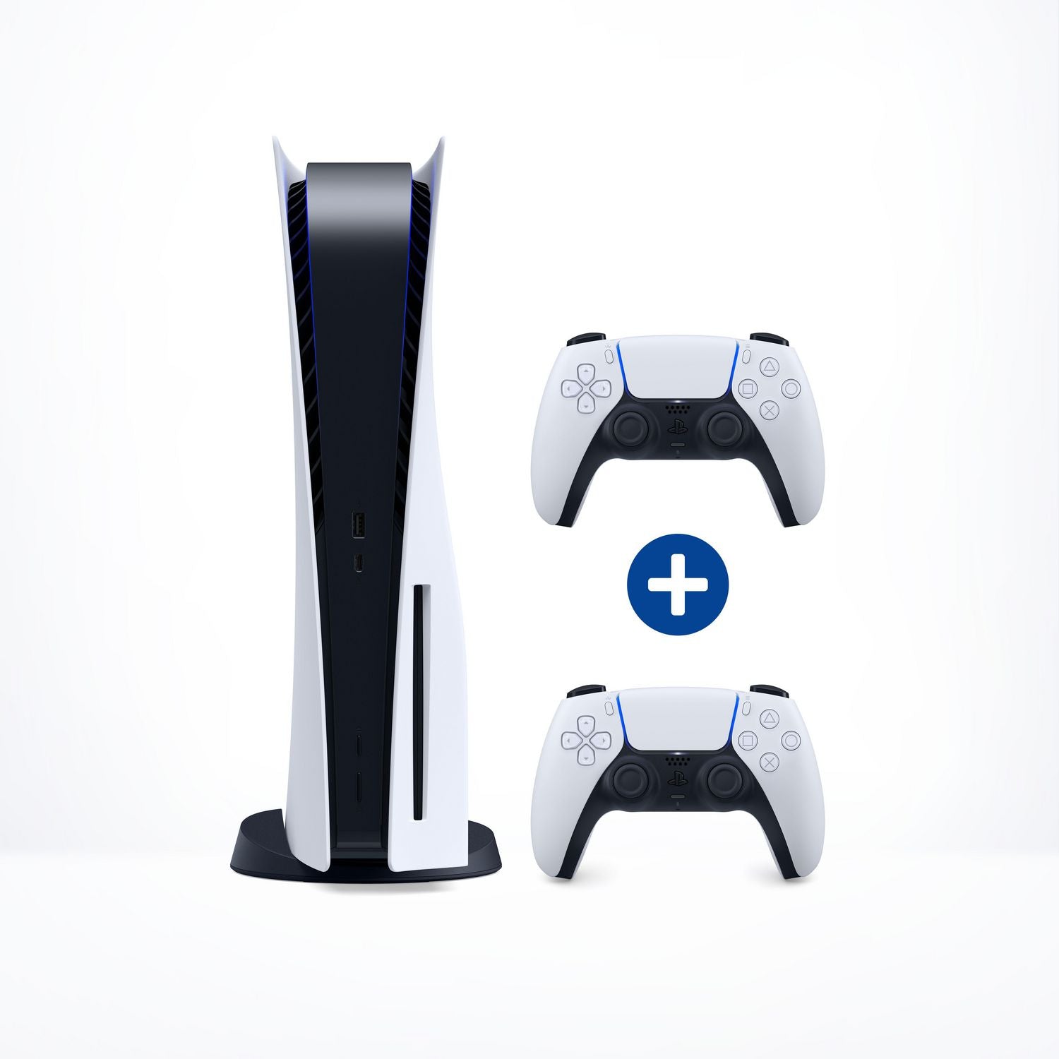 Sony PlayStation 5 (PS5) With Extra Sony PlayStation 5 DualSense Wireless Controller (UAE)ConsolesThis product is limited to 1 per customer Play Has No Limits Key Features: Overpowering velocity Stunning gaming experience Amazing Immersion Experience ligh